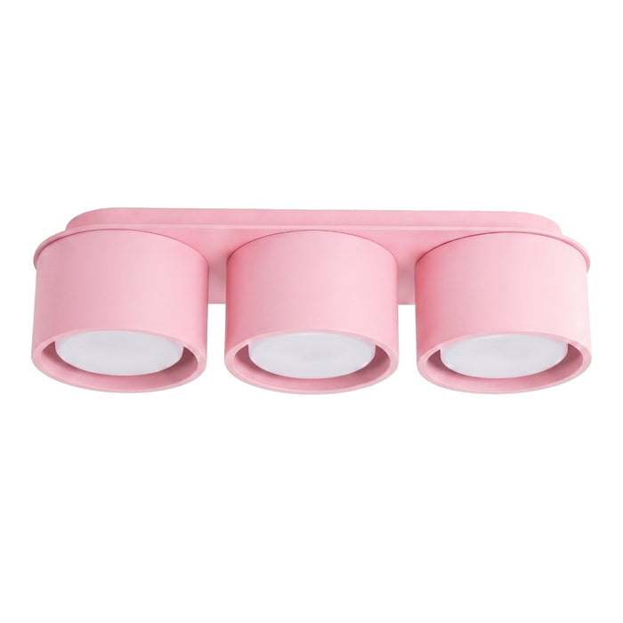 SOLLUX SL.2468 Plafón MODO 3 rosa Gx53