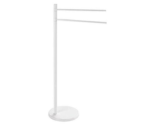 GEDY MM310200000 Free-Standing Towel Rack G-Mammolo White Lacquered