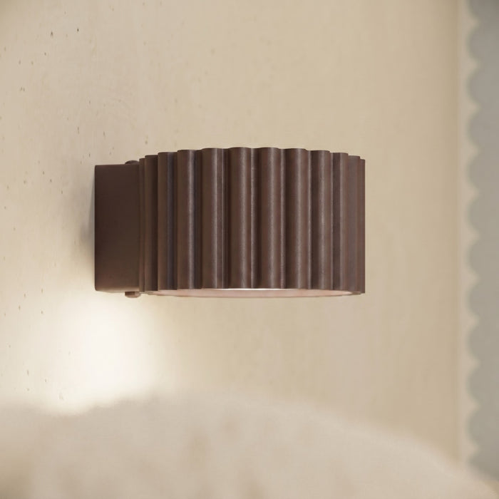 SOLLUX SL.2626 Aplique de pared AURA marrón Gx53
