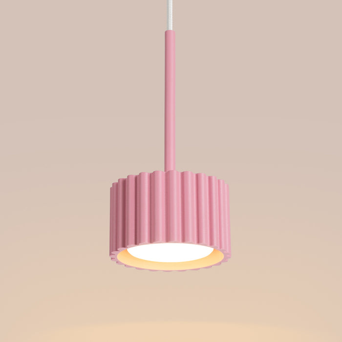 SOLLUX SL.2686 Lámpara colgante AURA 1 rosa Gx53