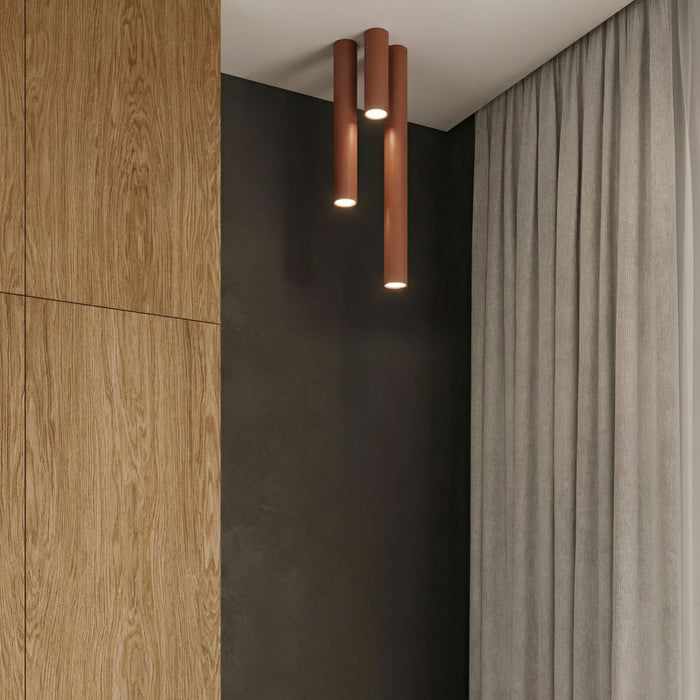 SOLLUX SL.2068 Plafón LAGOS 10 ocre rojo