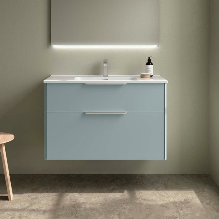 SALGAR LUVA Mueble+Lavabo Aqua Tirador Cromo