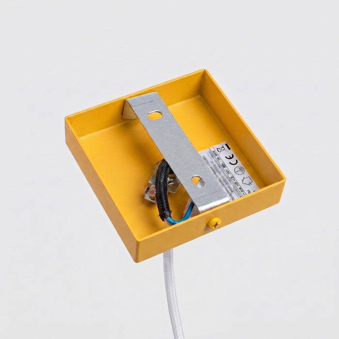SOLLUX SL.2334 Lámpara colgante KARBON 1 amarillo