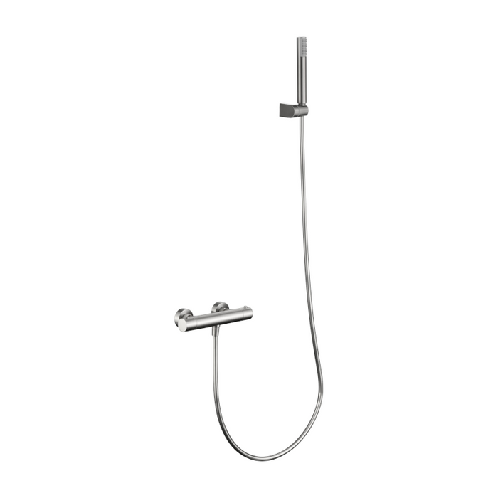 IMEX BTM039-5NQ MONZA Grifo Termostático Ducha Níquel Cepillado