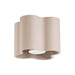 SOLLUX SL.3330 Lámpara De Techo Ovio 1 Taupe Gu10