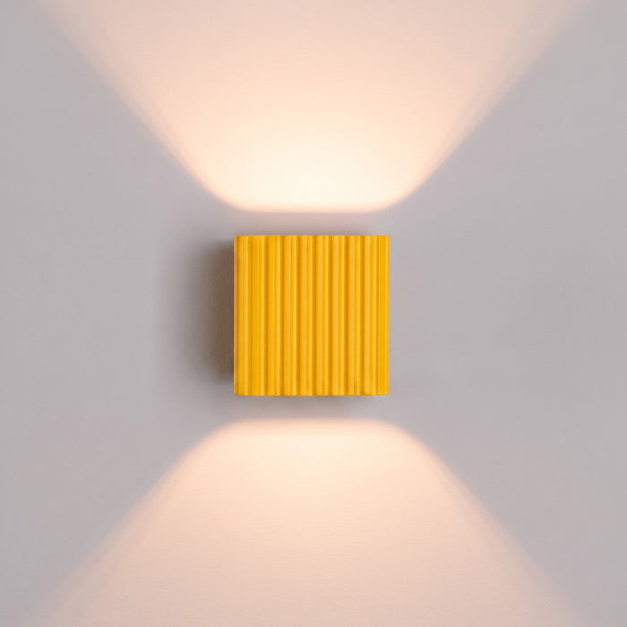 SOLLUX SL.3091 Lámpara De Pared Riff Amarilla G9