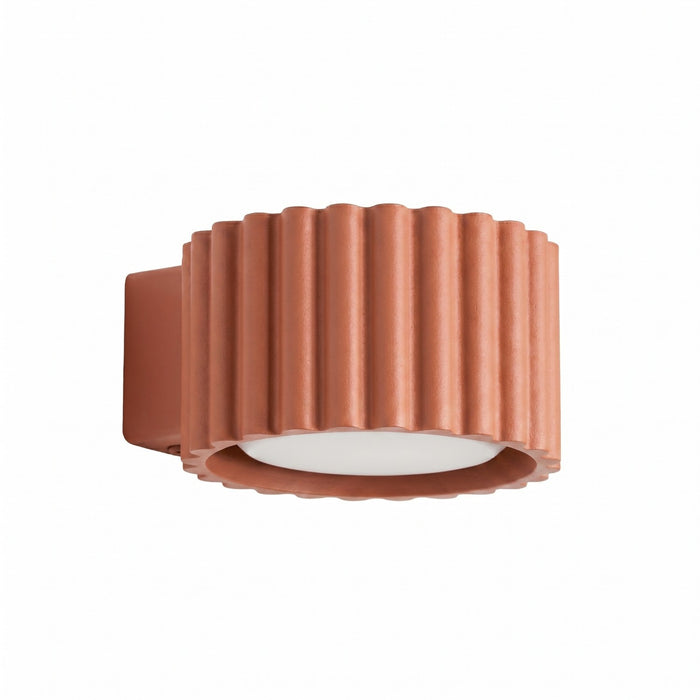 SOLLUX SL.2616 Aplique de pared AURA ocre rojo Gx53