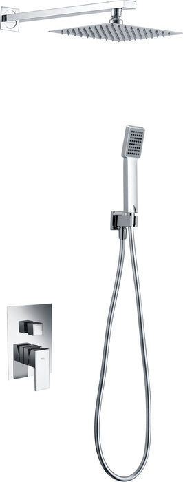 IMEX GPE006 DUBLIN Built-in Chrome Single-lever Shower Set