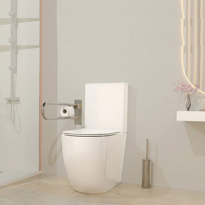 FOSSIL NATURA 03744 JENA Complete Toilet Rimless PMR White Glossy