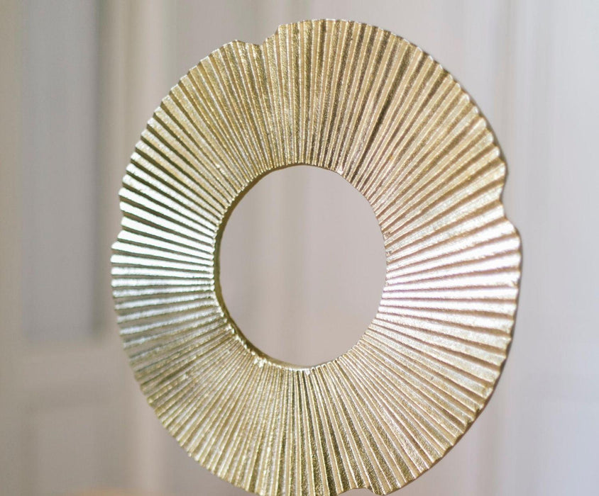 ANDREA HOUSE AX70225 Estatua Aluminio Olympia 37x10x56 CM