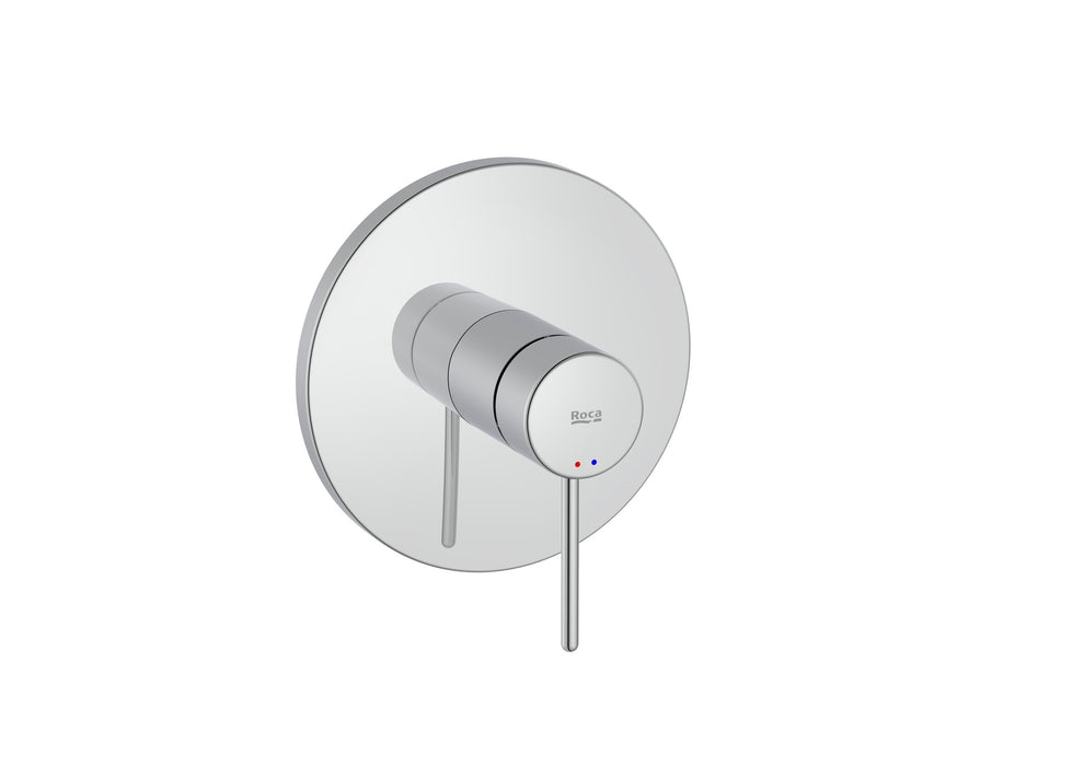 ROCA A5A2B3FC00 NU Grifo Monomando Empotrable para Baño o Ducha Maneta Pin Cromo