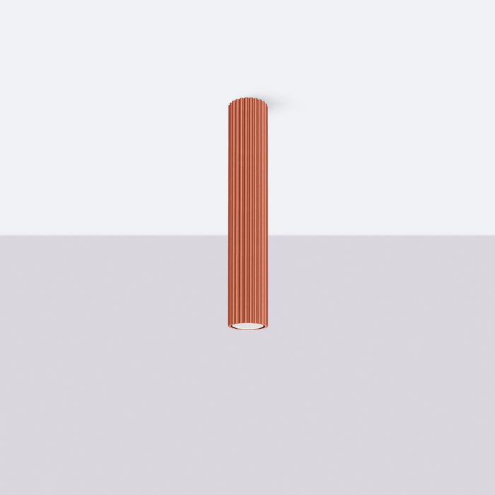 SOLLUX SL.1628 KARBON Lámpara De Techo 40 Rojo Ocre