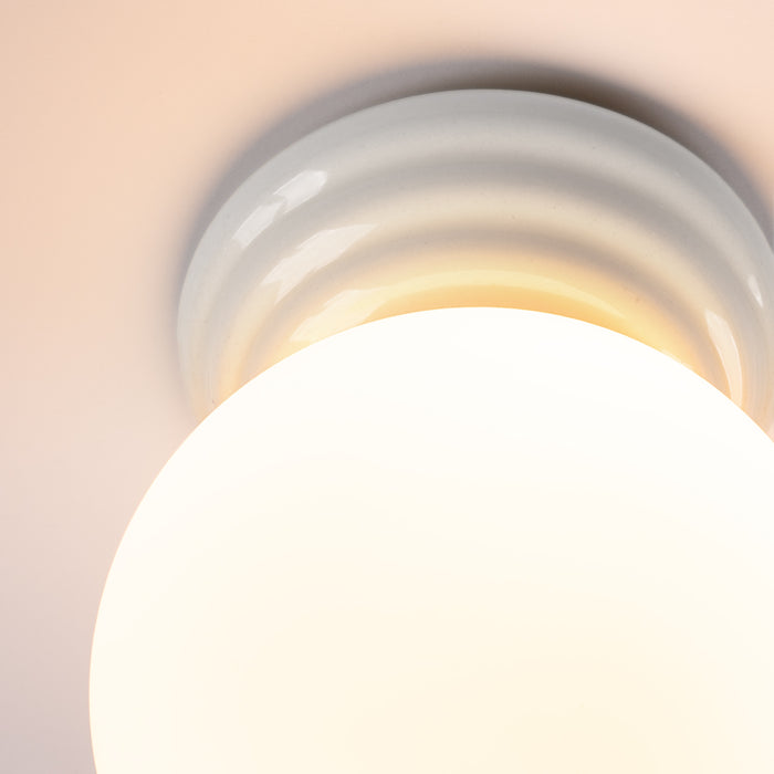 SOLLUX SL.1904 Plafón ZORI blanco IP44 blanco
