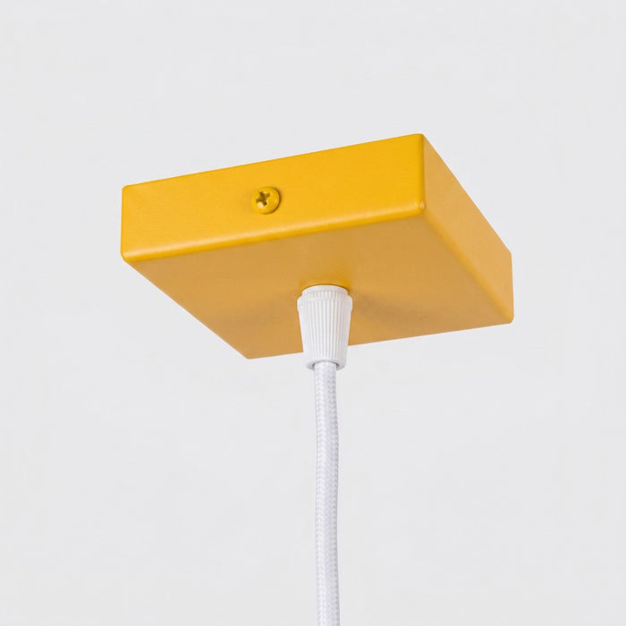 SOLLUX SL.2334 Lámpara colgante KARBON 1 amarillo