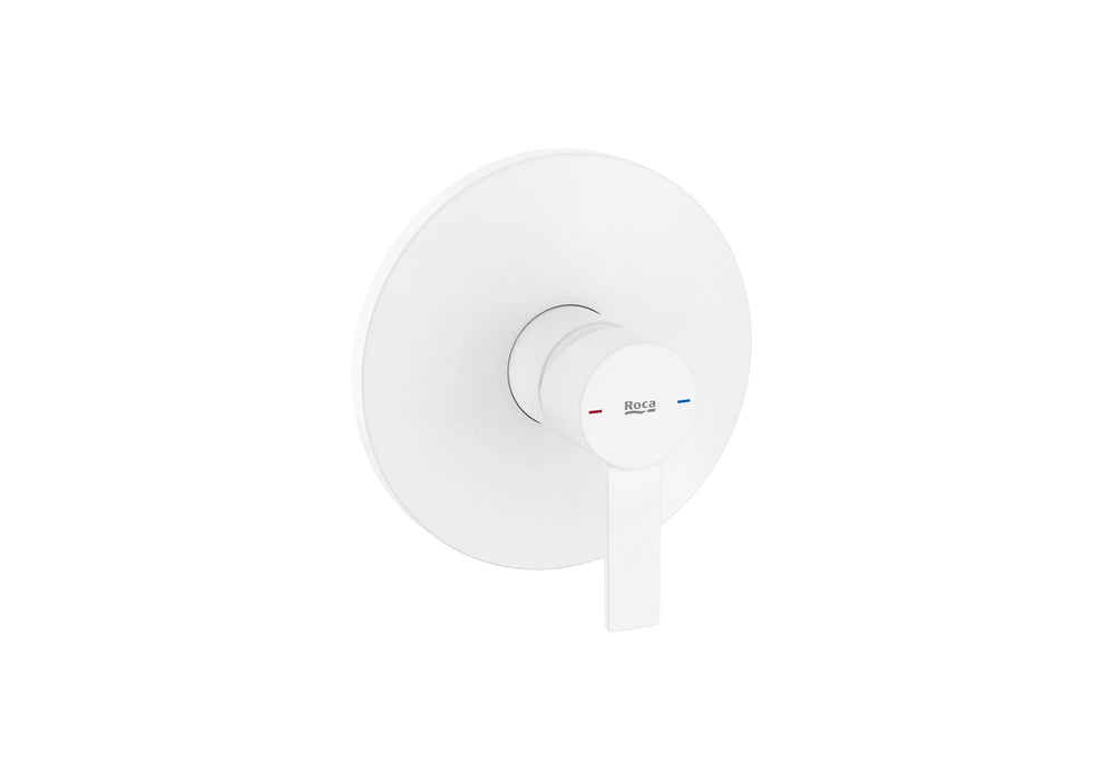 ROCA A5A2B5FB00 TARGA Grifo Monomando Empotrable para Baño o Ducha Blanco Mate