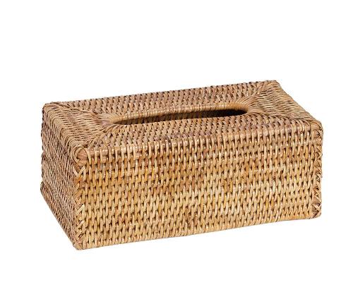 ANDREA HOUSE BA73191 Portapañuelos Ratan 26X14X10Cm