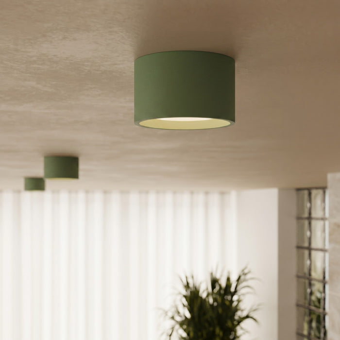 SOLLUX SL.2463 Plafón MODO 2 verde oliva Gx53