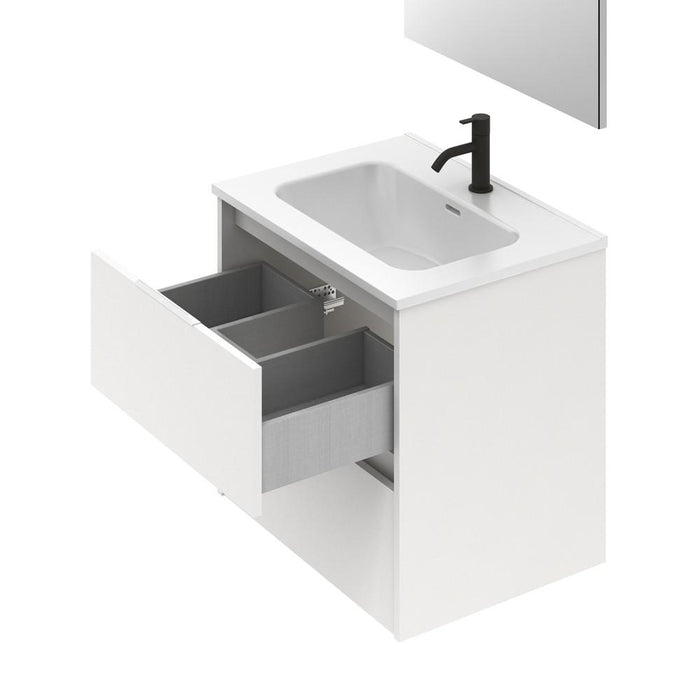 AMIZUVA C0073828 SUKI Complete Set 2 Drawers 60 White Gloss