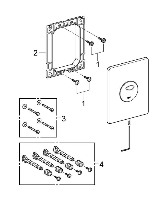 GROHE 30 505 GL0 ESSENCE Monomando de fregadero 1/2" oro brillo