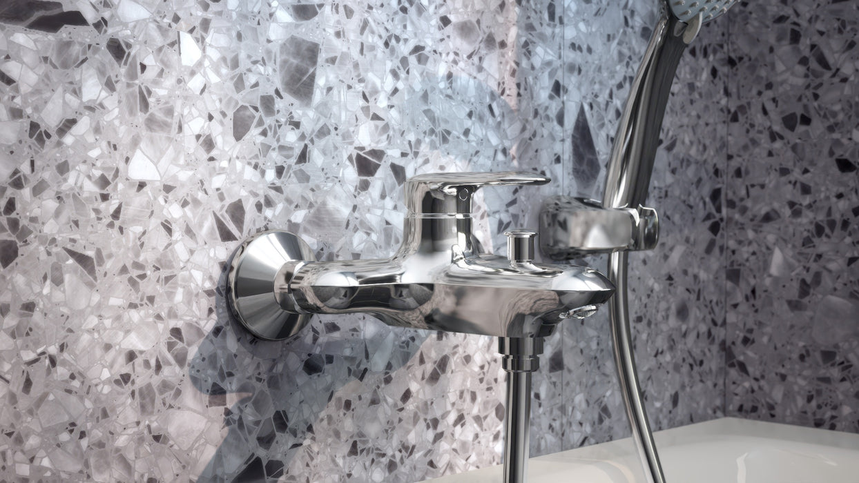 Jacob Delafon E99460-CP KUMIN Monomando baño-ducha mural