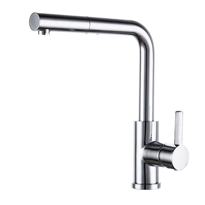 LLAVISAN L166354 ZIELO Pull-Out Single-Handle Kitchen Faucet Chrome