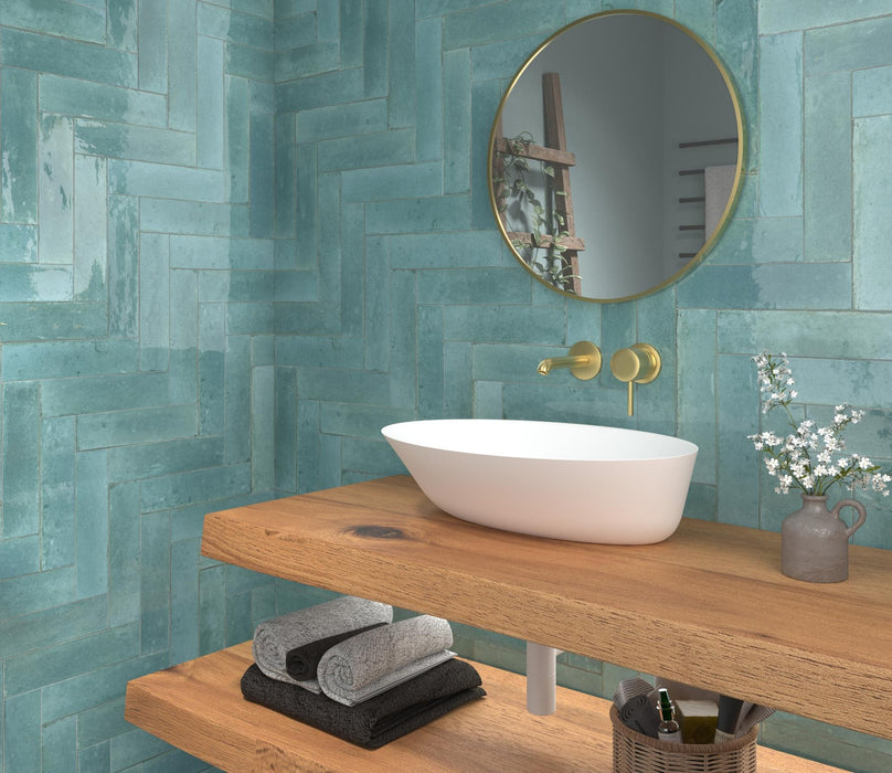 DUNE AGADIR TURQUESA 7x28 Porcelánico