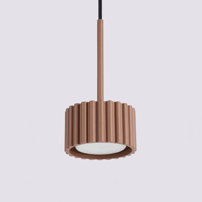SOLLUX SL.2681 Lámpara colgante AURA 1 moca Gx53
