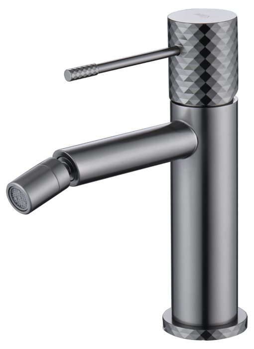 IMEX BDG053-2BGM GÉNOVA Monomando Bidé Black Gun Metal