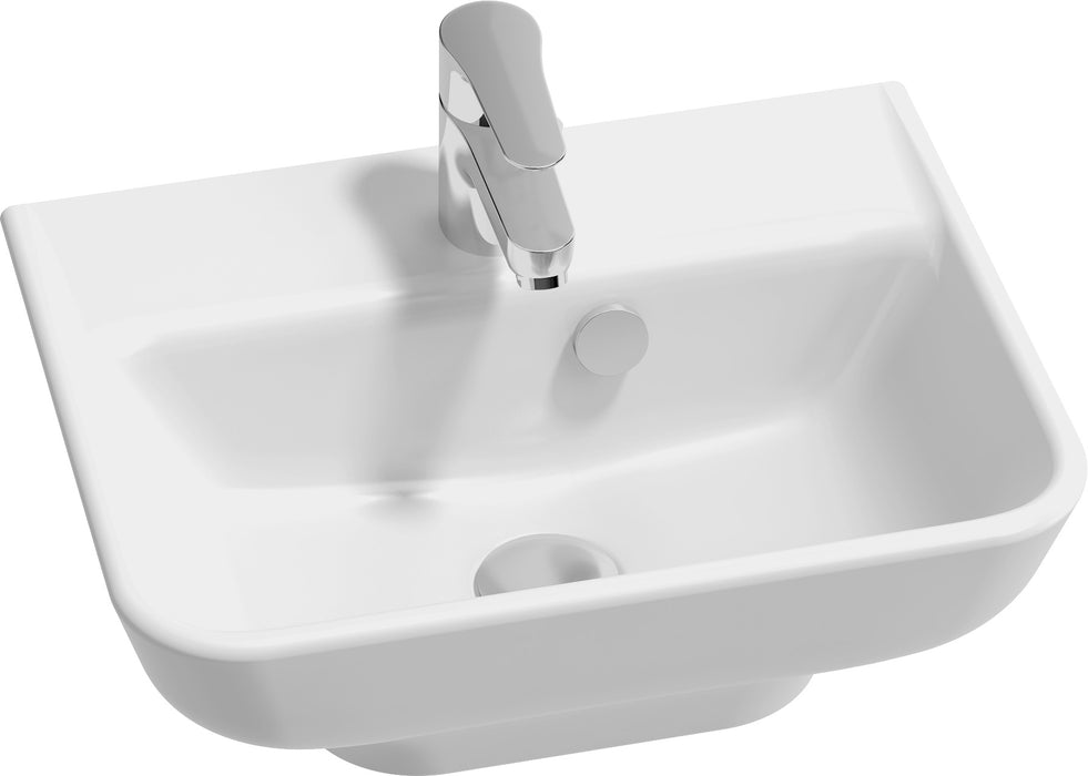 JACOB DELAFON EGH111-00 STRUKTURA Lavamanos Cerámico 45 Blanco