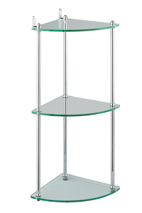 BELTRAN 80845 ESTANTERIAS Rinconera Triple Latón Cromado