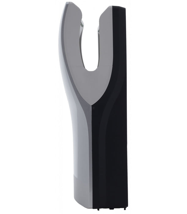 MEDICLINICS M14ACS-DES-I DUALFLOW PLUS Secamanos Automático con Desagüe e Ionizador Satinado