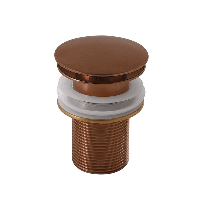 GEDY MXCC0600000 CLIC CLAC 06 Válvula desagüe universal para lavabo y bidet oro rosa