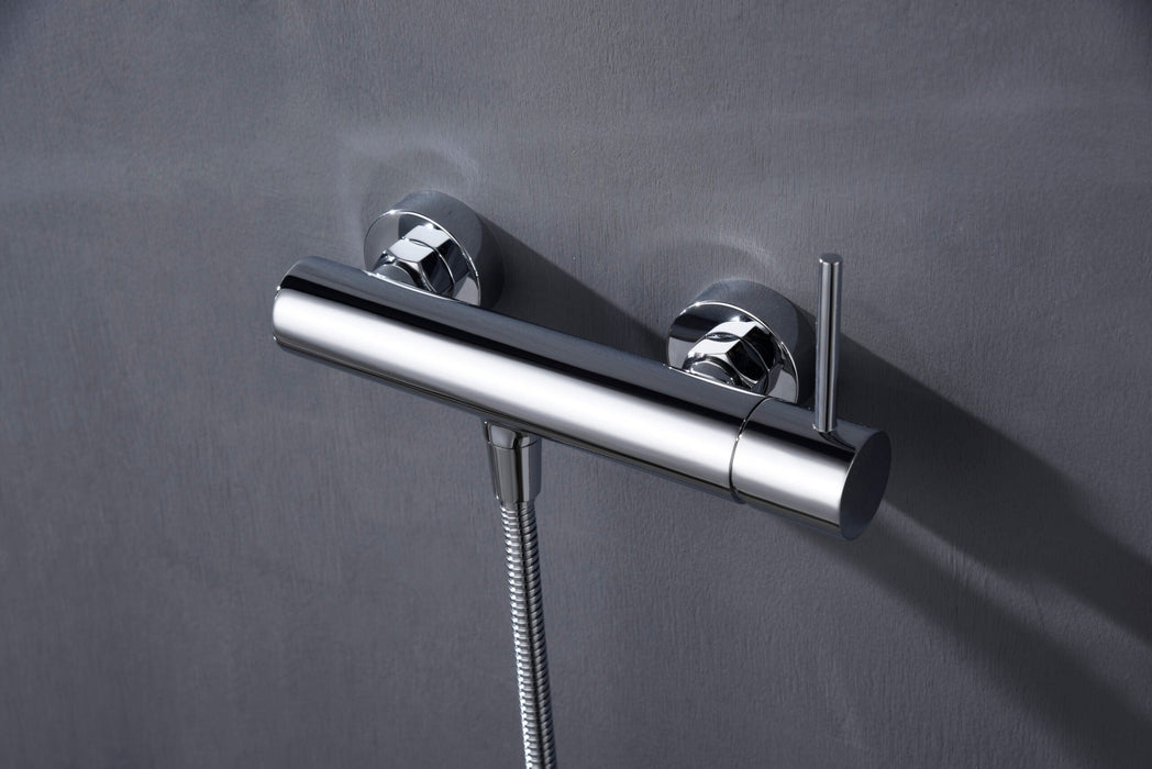 IMEX BDM039-5 MONZA Kit Monomando Grifo Ducha Cromo