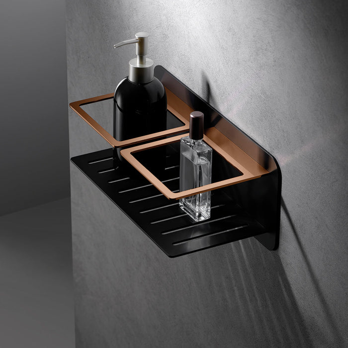 IMEX ADI011/NOR IMAN Jabonera Frontal Negro Oro Rosa