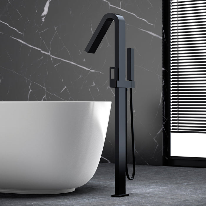 IMEX BBEC32/NG SWEDEN Freestanding Bathtub Faucet Matte Black