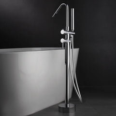 IMEX BBECO1 CORCEGA Grifo de Bañera Exenta Cromo
