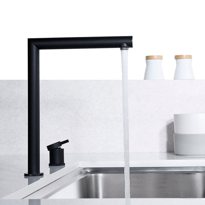 IMEX GCE018/NG ITACA Grifo de Cocina Negro Mate