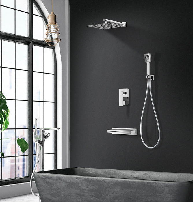 IMEX GPV017 JAVA Built-in Chrome Single-lever Shower Set