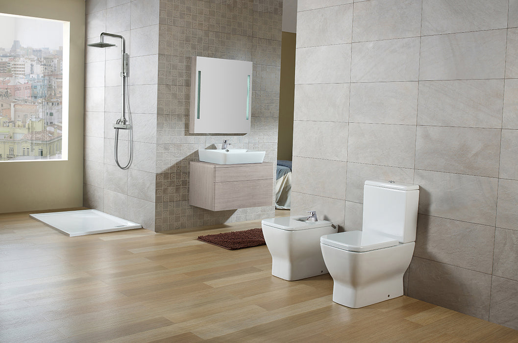 GALA G2736001 EMMA SQUARE Bidé BTW Blanco