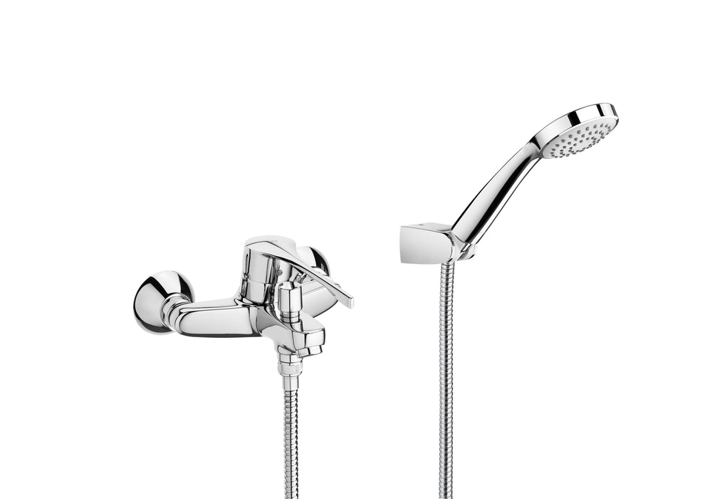 ROCA A5A0123C02 VICTORIA PRO Single-Handle Bath/Shower Tap with Chrome Accessories