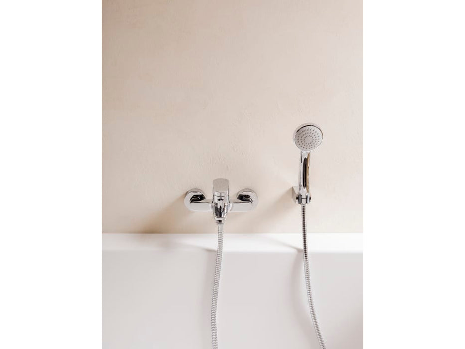 ROCA A5A014FC00 VICTORIA PLUS Wall Mounted Mixer Tap Bathroom Shower Chrome