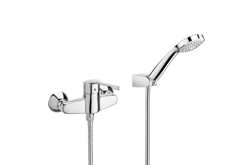 ROCA A5A2023C02 VICTORIA PRO Single Handle Shower Tap with Chrome Accessories