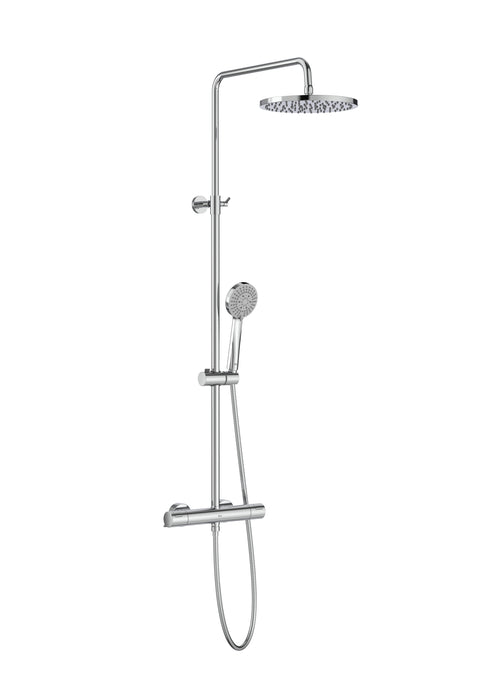 ROCA A5A2F18C00 VICTORIA-T Thermostatic Faucet Large Shower Telescopic Column Chrome