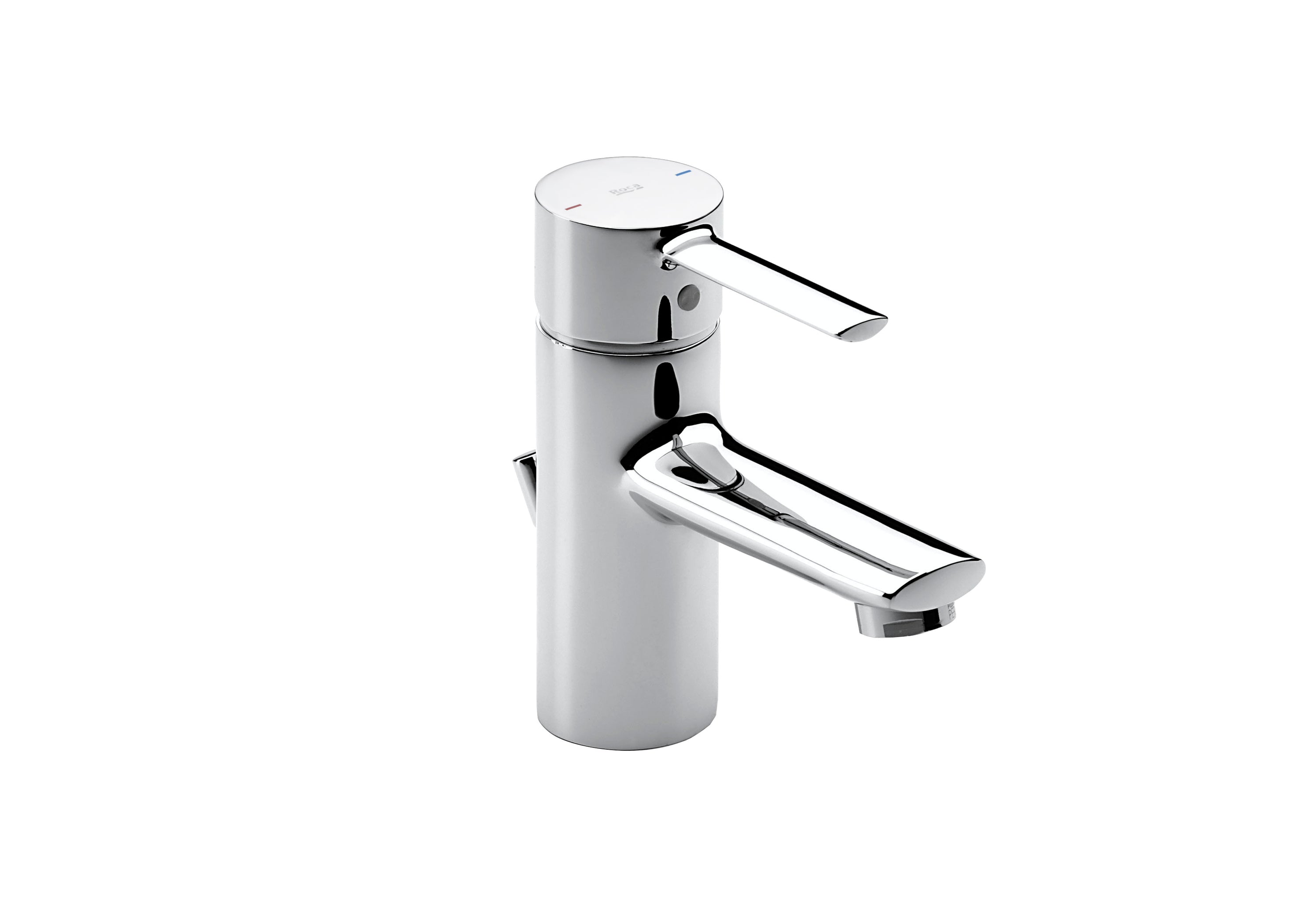 Grifo Monomando Lavabo ROCA TARGA con Desagüe Automático Cromo - Roca ...