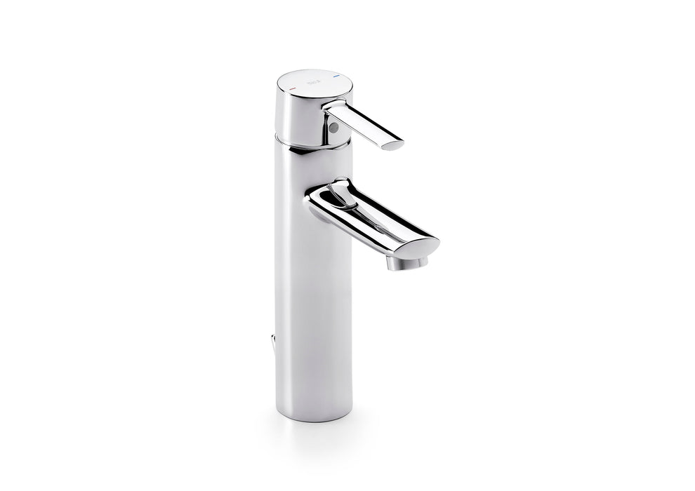ROCA A5A3460C00 TARGA Tall Sink Mixer Tap with Automatic Outlet Chrome