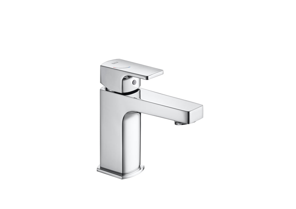 ROCA A5A3B01C00 L90C Smooth Single Handle Basin Tap Click Clac Outlet with Chrome
