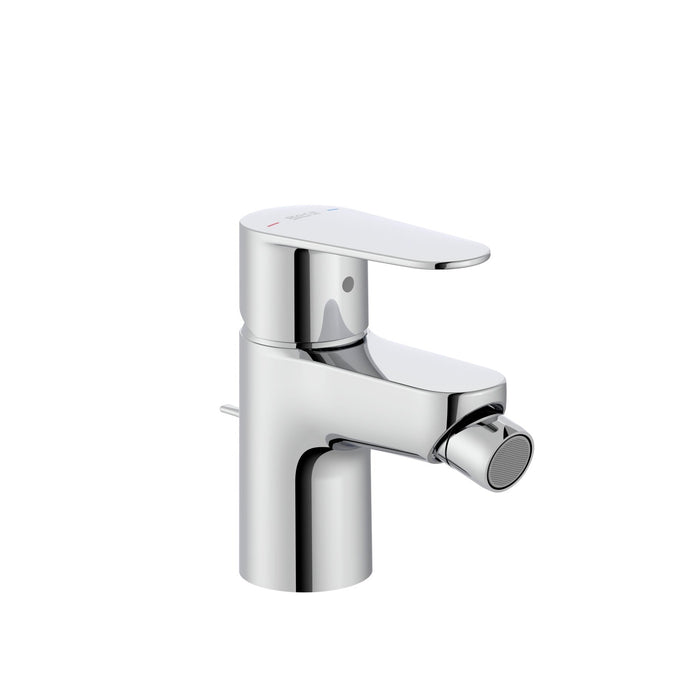 ROCA A5A604FC00 VICTORIA PLUS Single-lever Bidet Faucet with Automatic Drain Chrome