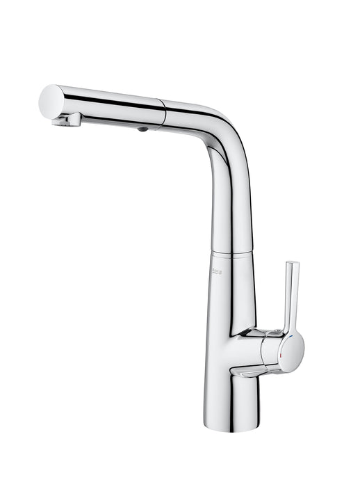 ROCA A5A852AC00 SYRA Single-Handle Sink Faucet Removable Swivel Spout Chrome