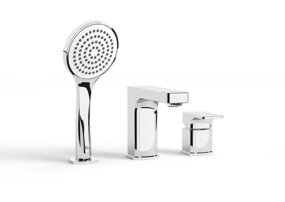 ROCA A5A9801C00 L90 Chrome Bathroom/Shower Mixer Tap