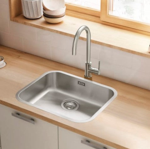 ROCA A870R10450 PORTO Sink 1 Bowl Stainless Steel
